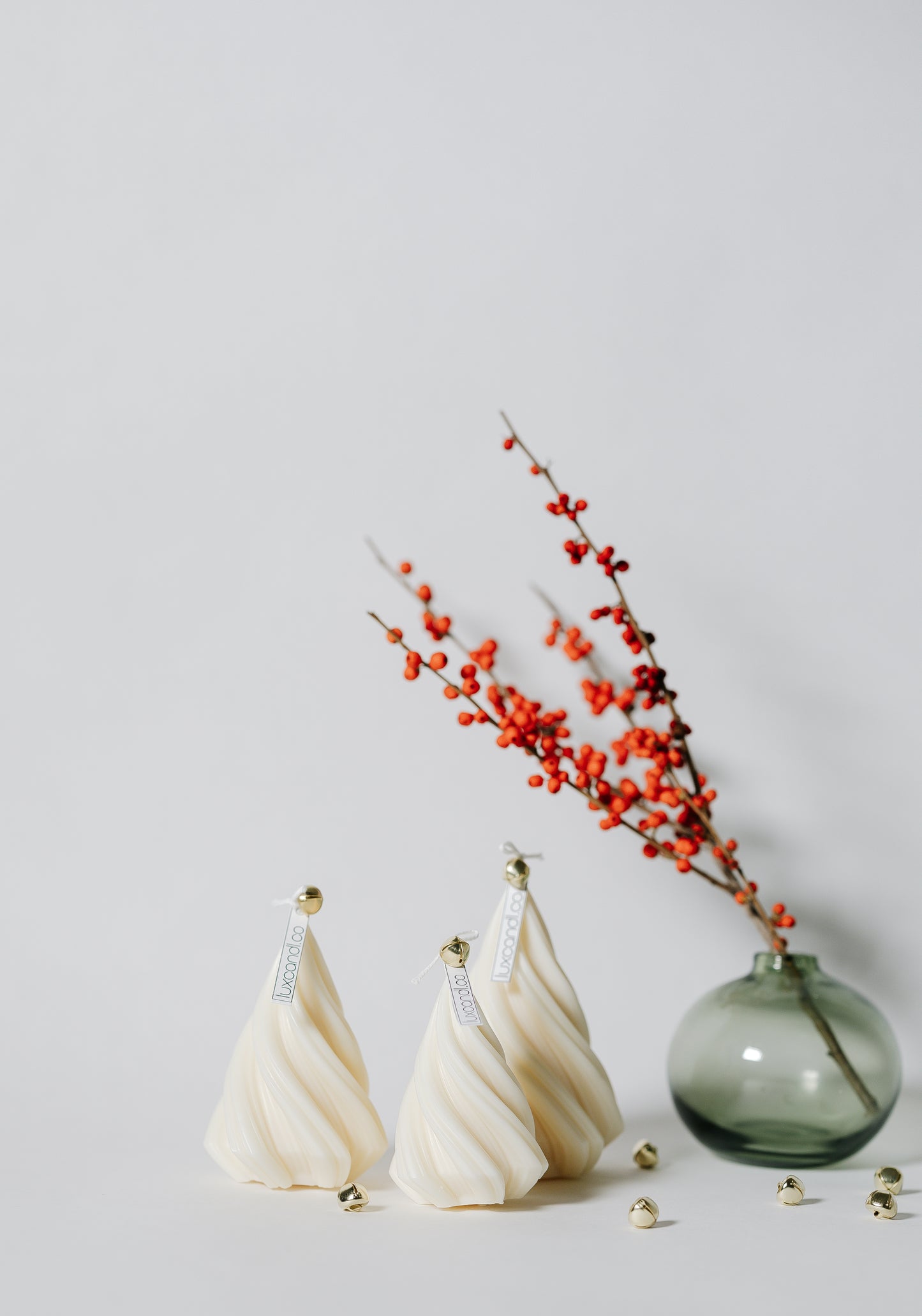 CURVE Christmas Tree Decorative Candle