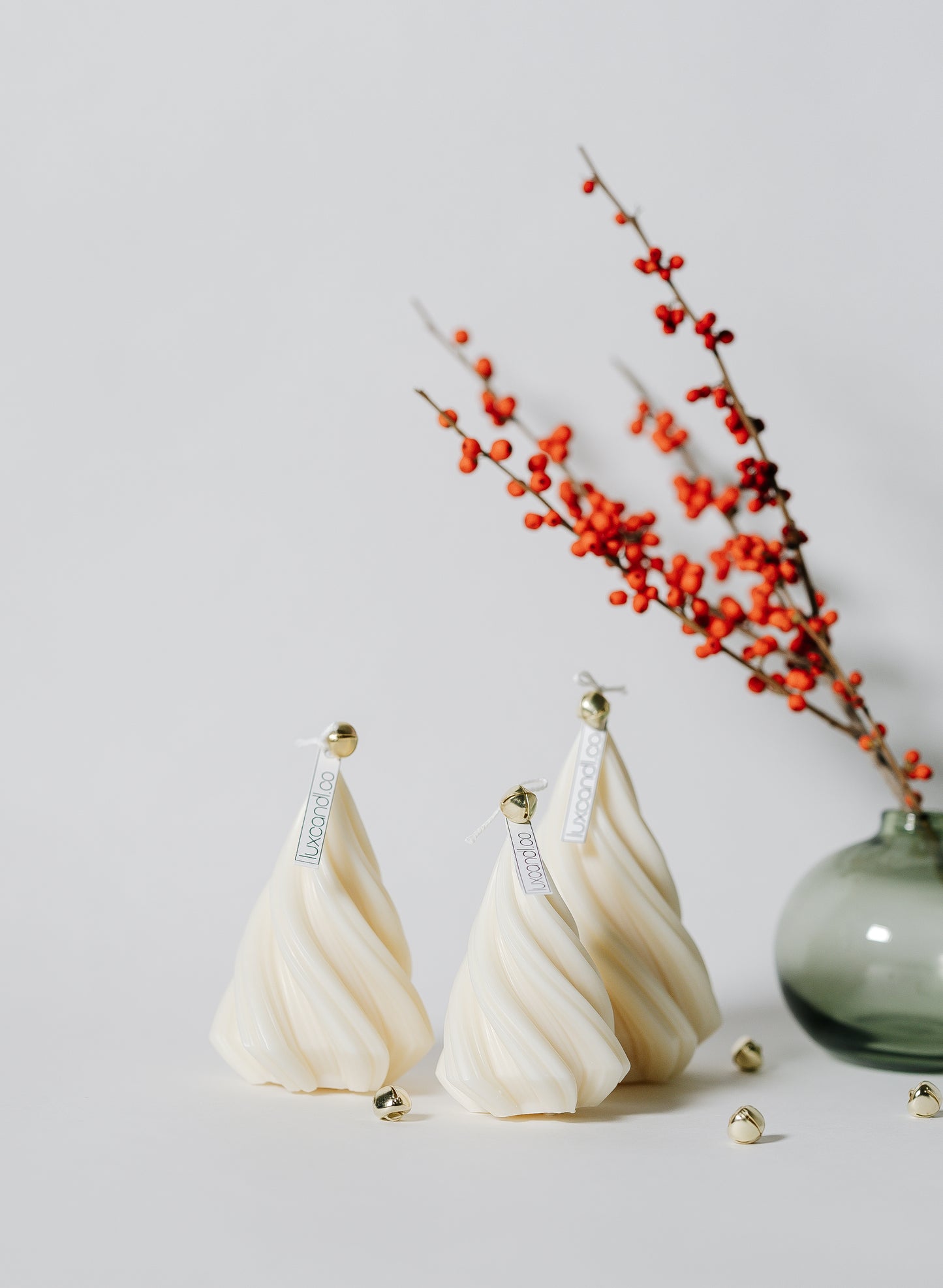 CURVE Christmas Tree Decorative Candle