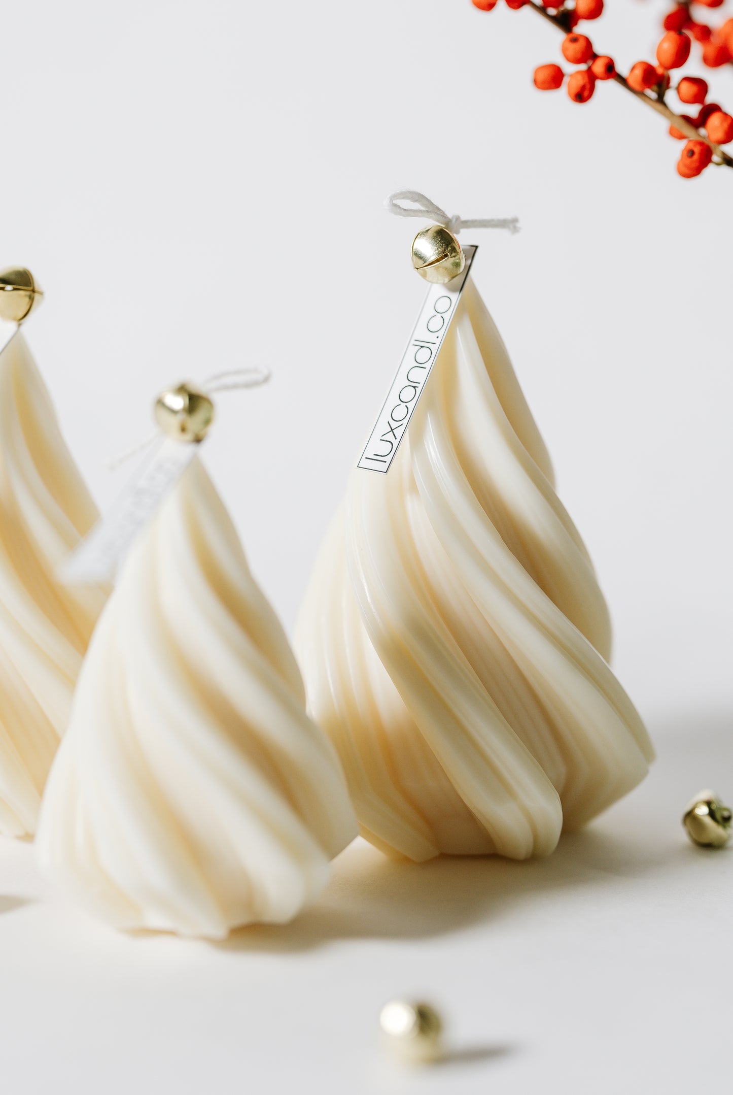 CURVE Christmas Tree Decorative Candle