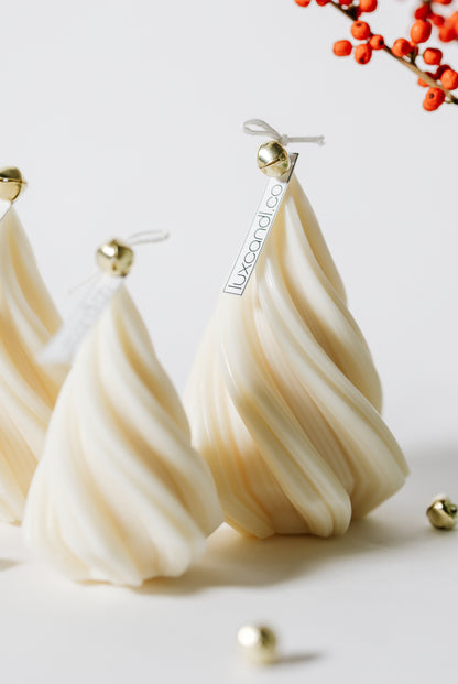 CURVE Christmas Tree Decorative Candle