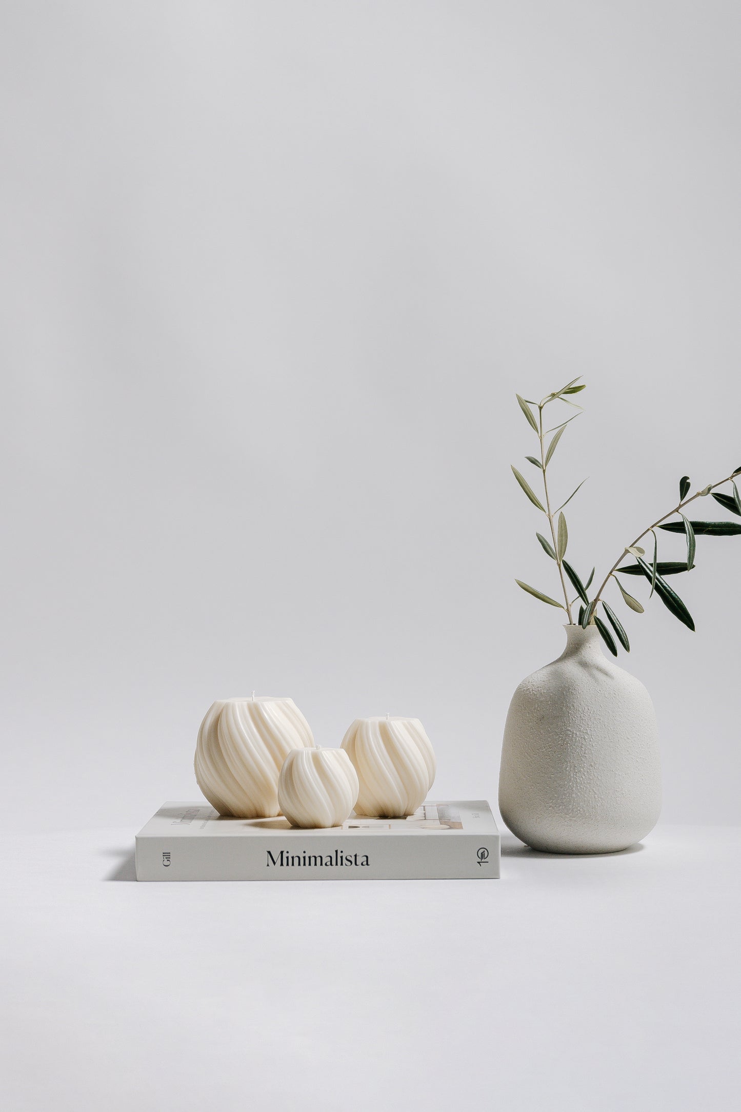 WAVE Decorative Candle