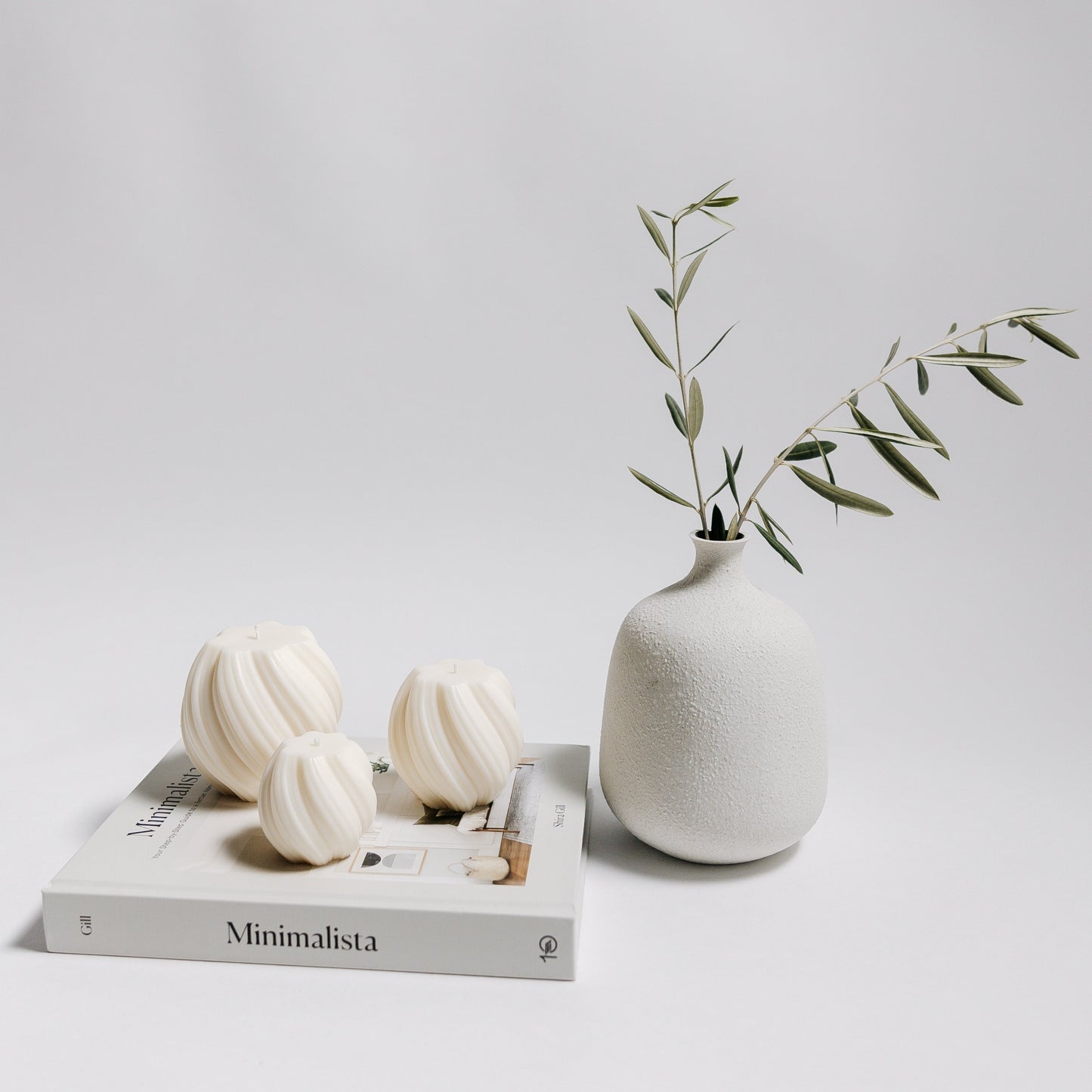 WAVE Decorative Candle