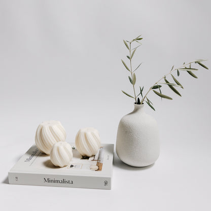 WAVE Decorative Candle