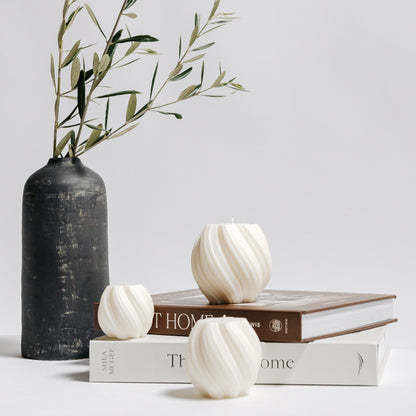 WAVE Decorative Candle