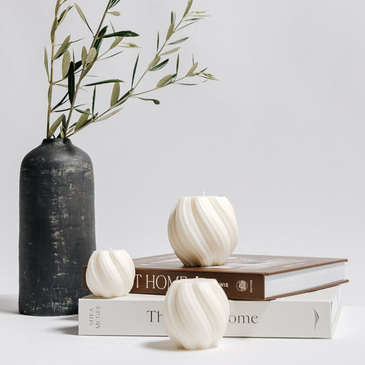 WAVE Decorative Candle