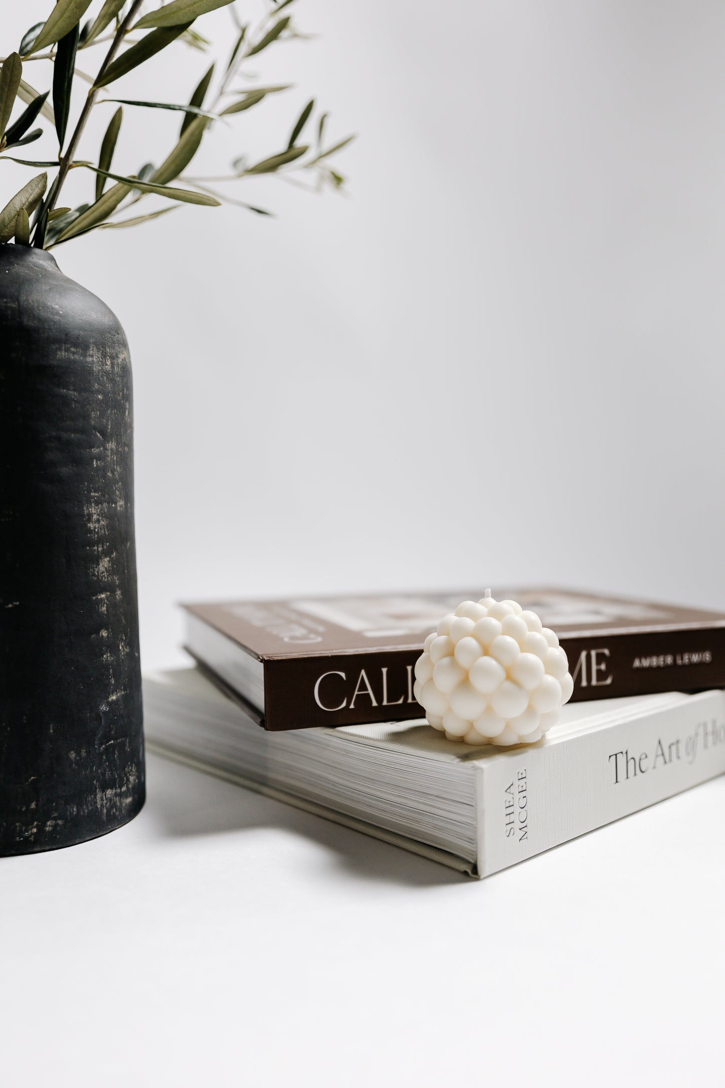SPHERE BUBBLE Decorative Candle