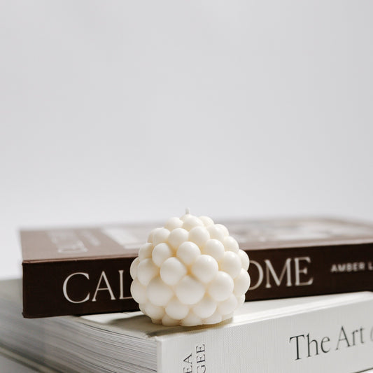 SPHERE BUBBLE Decorative Candle